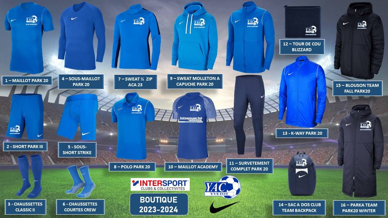 Survêtement intersport online foot